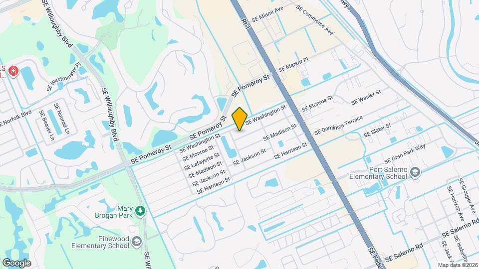 2277 SE Monroe St Map and Location Details