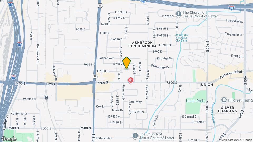 7104 S Terrell Cir Mapa y Detalles de la Ubicación