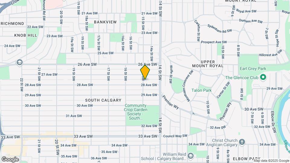 2828 15 St SW Map and Location Details