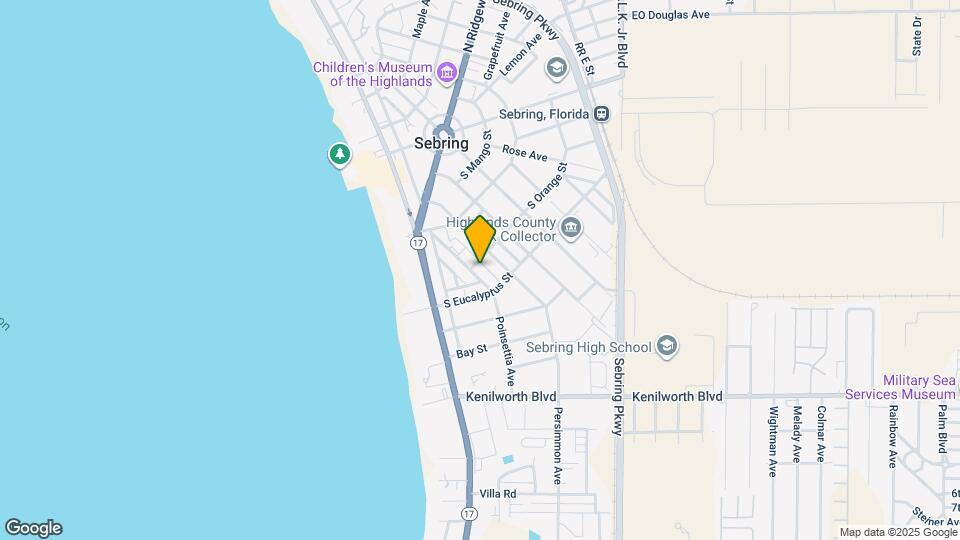 418 Poinsettia Ave Map and Location Details