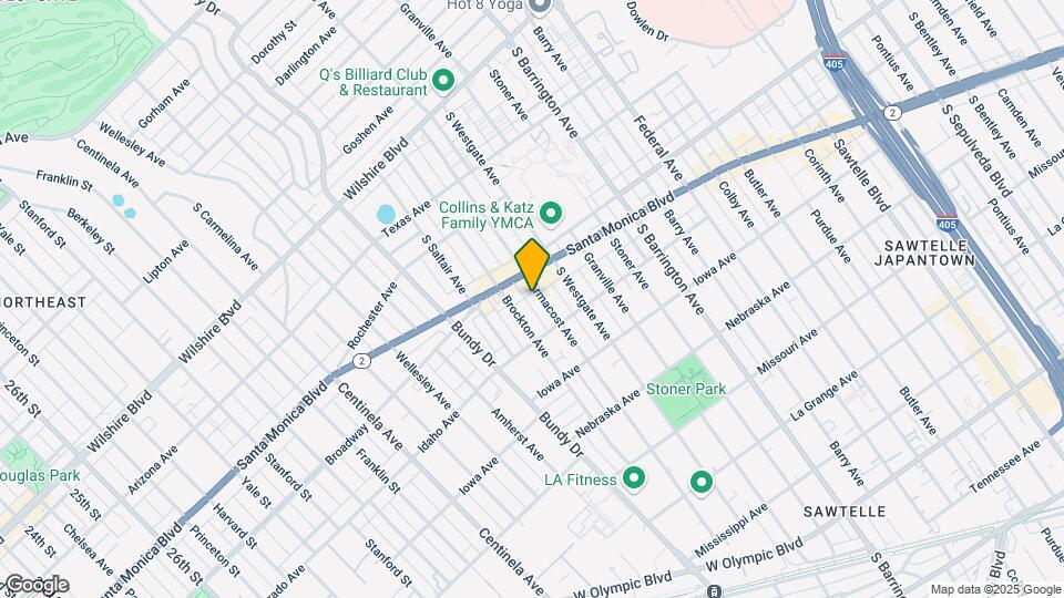 1519 Armacost Ave Map and Location Details