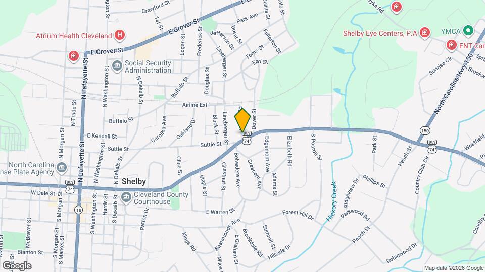 801 E Marion St Map and Location Details