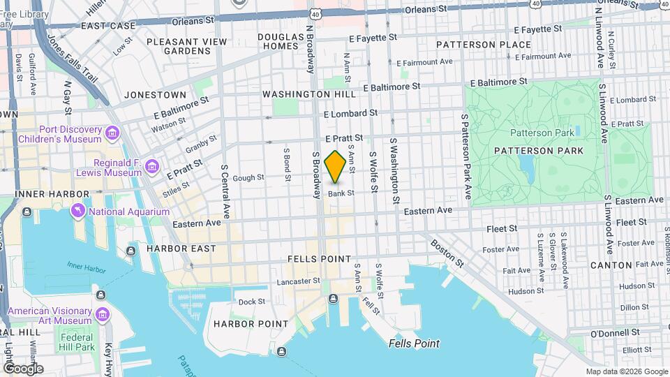 1730 Bank St Map and Location Details