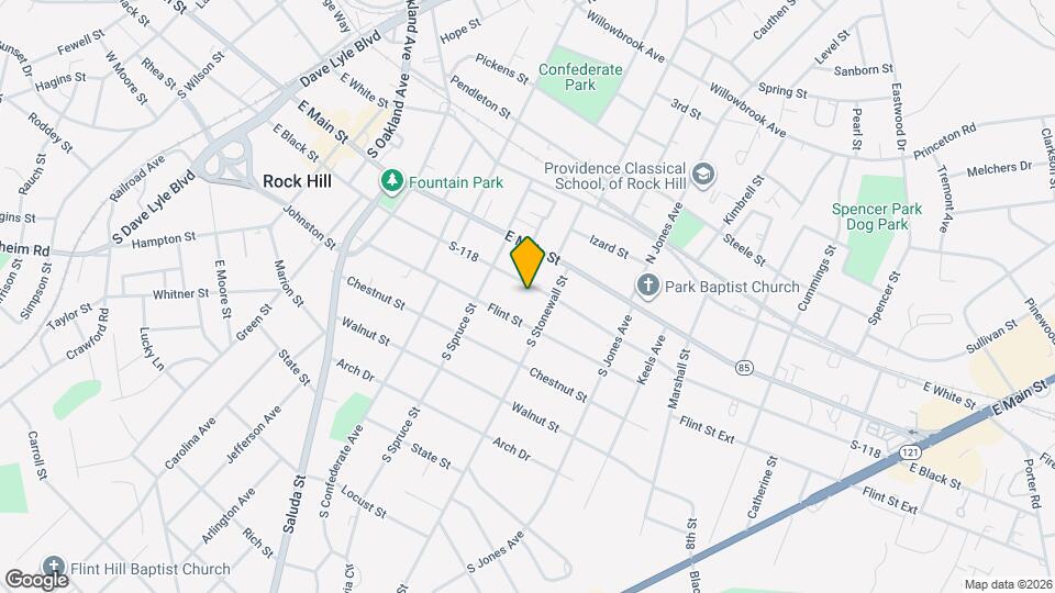 542 E Black St Map and Location Details