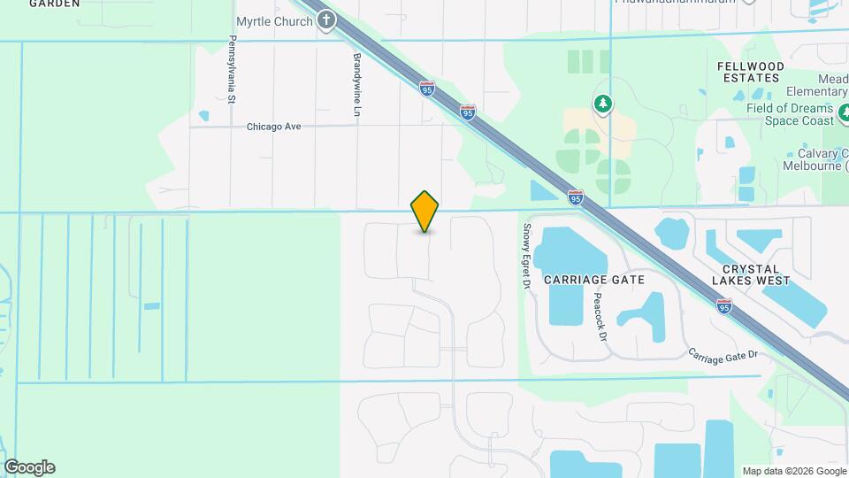 4596 Broomsedge Cir Map and Location Details