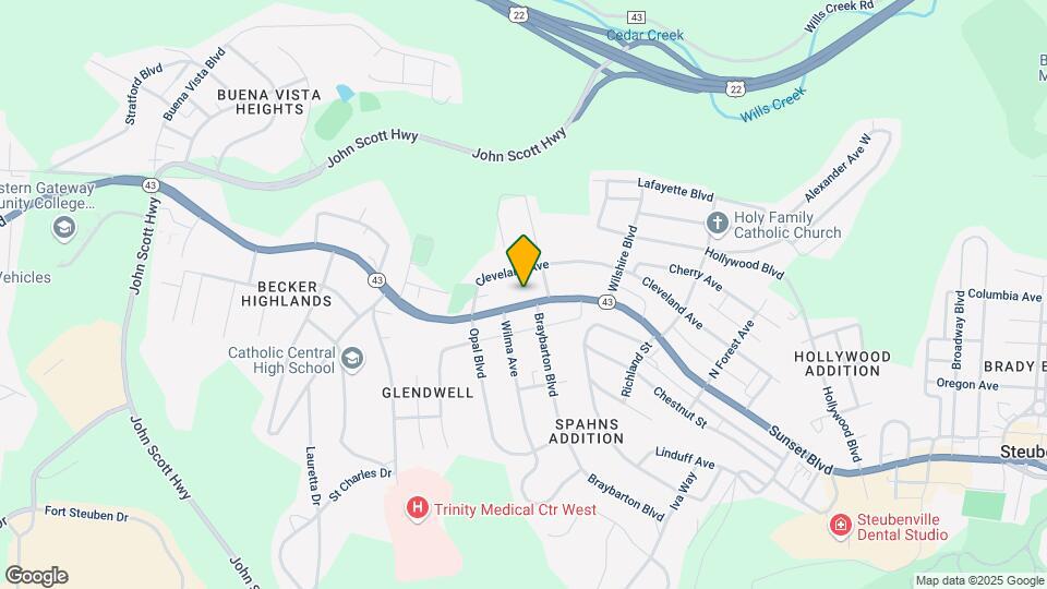 2809 Sunset Blvd-Unit -1 Map and Location Details