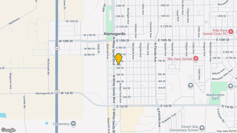 605 N New York Ave Mapa y Detalles de la Ubicación