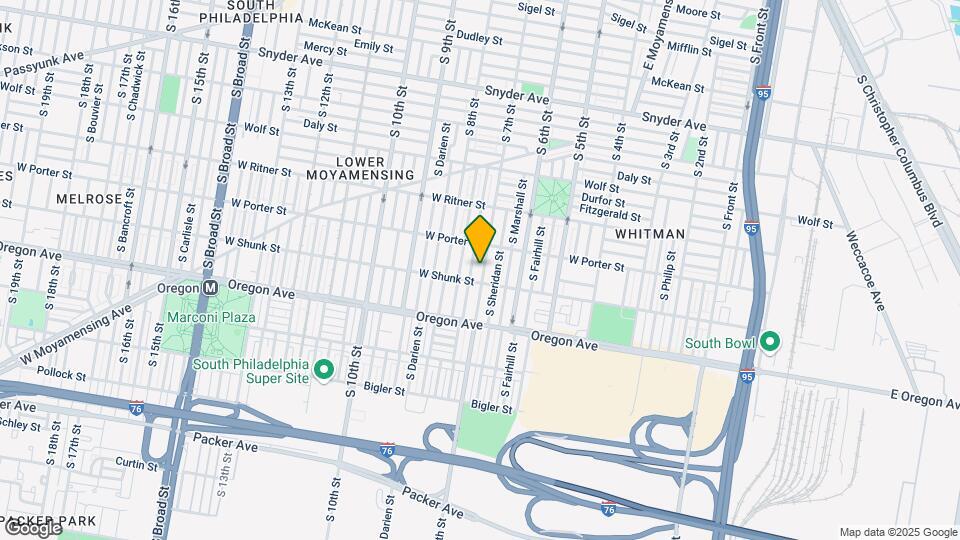 2538 S 7th St Map and Location Details