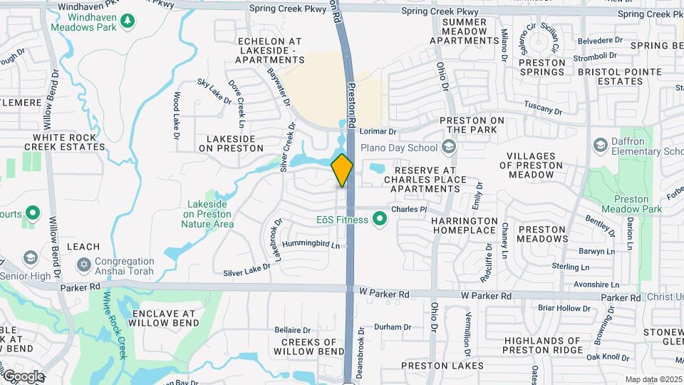 3700 Watercrest Dr Map and Location Details