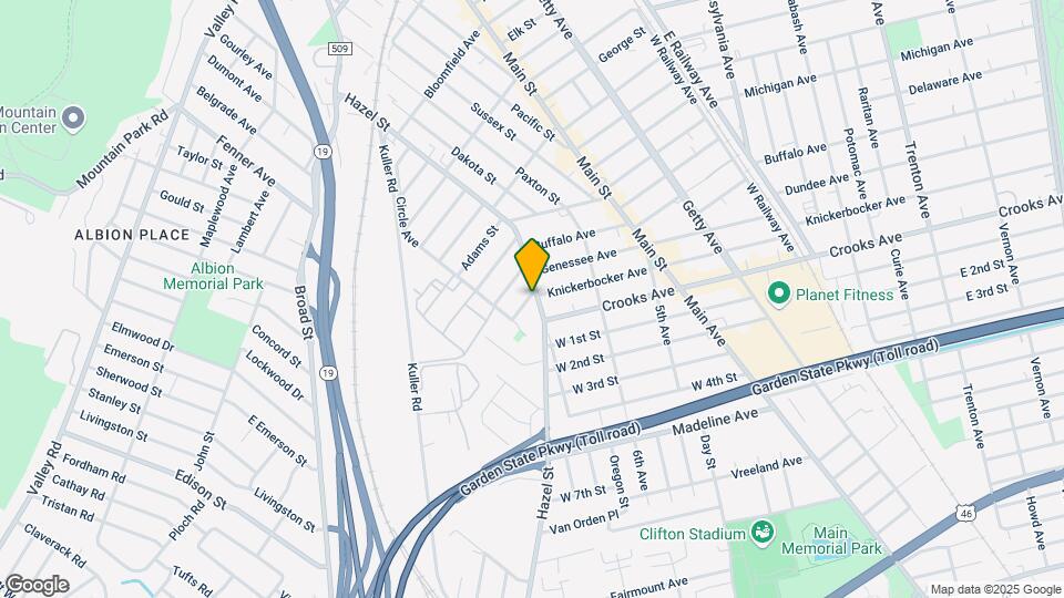 343 Hazel St Mapa y Detalles de la Ubicación