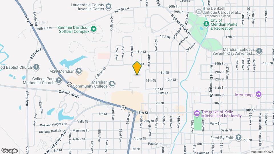 College Park Apartments Map and Location Details