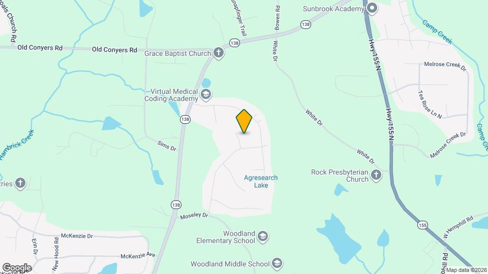 210 Sharon Acres Ct Mapa y Detalles de la Ubicación