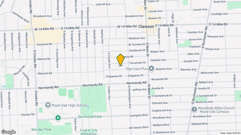 266 Massoit St Mapa y Detalles de la Ubicación