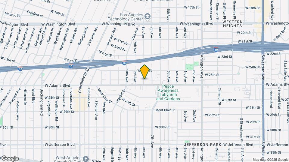2548 8th Ave Mapa y Detalles de la Ubicación