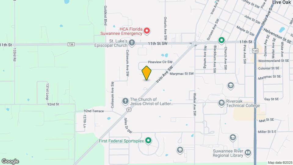 1218 Irvin Ave SW Map and Location Details