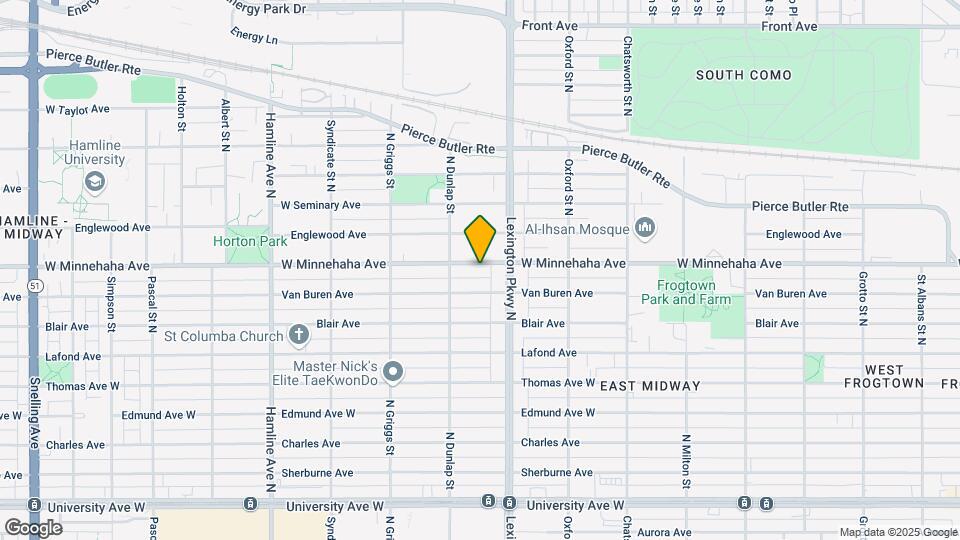 1130 W Minnehaha Ave Map and Location Details
