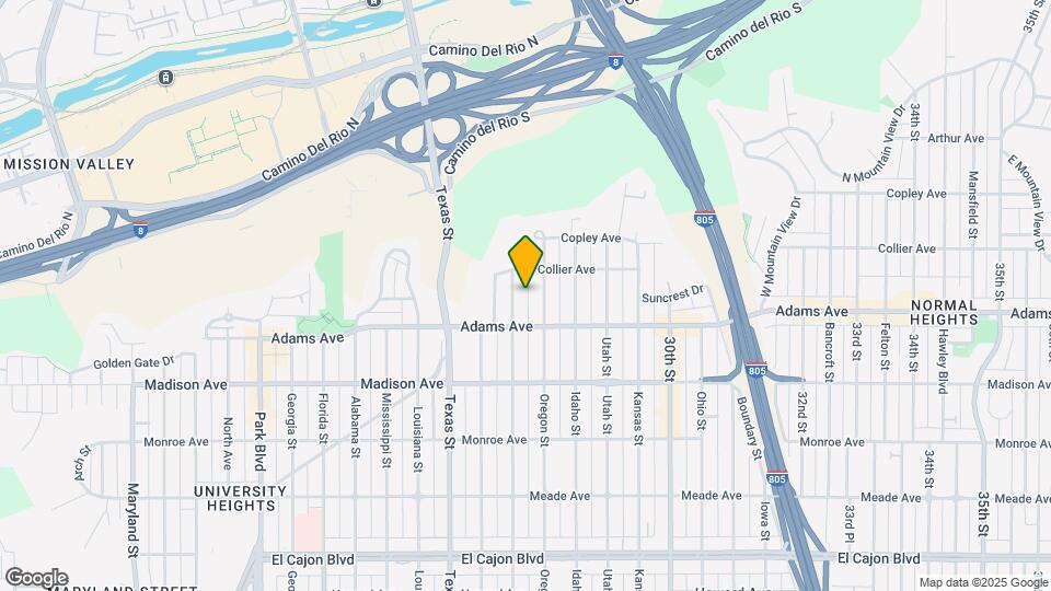 4753 Hamilton St, Unit 4753 Map and Location Details