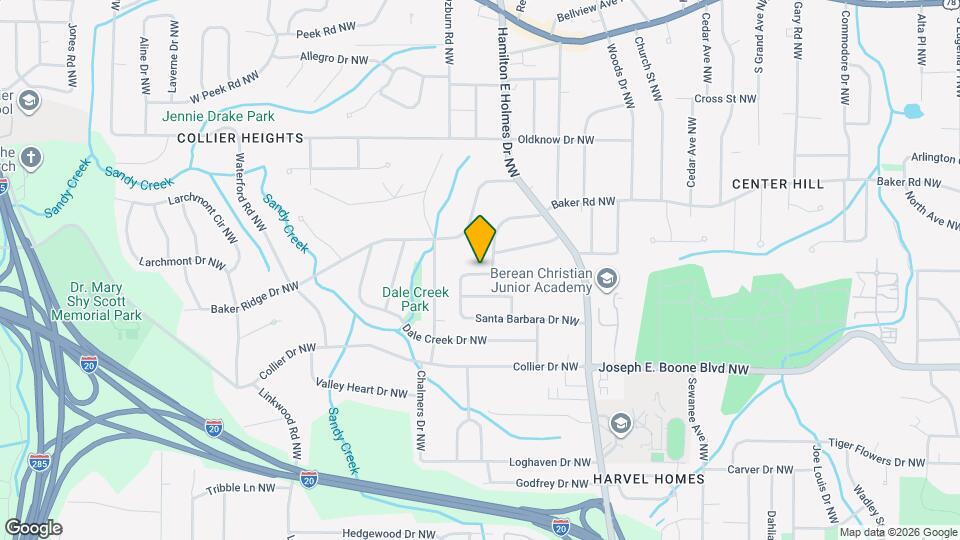 2752 Santa Barbara Dr NW Mapa y Detalles de la Ubicación