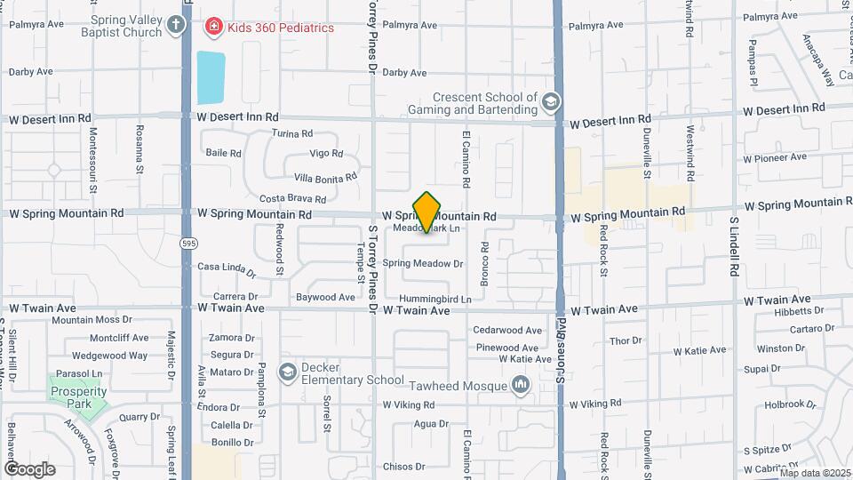 6388 Mockingbird Ln Map and Location Details