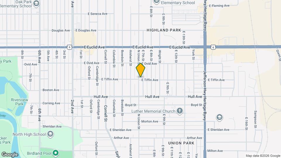 3200 E 7th St Mapa y Detalles de la Ubicación