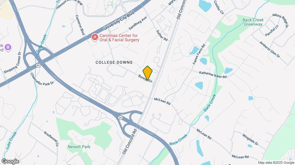 1914 Bonnie Ln Map and Location Details