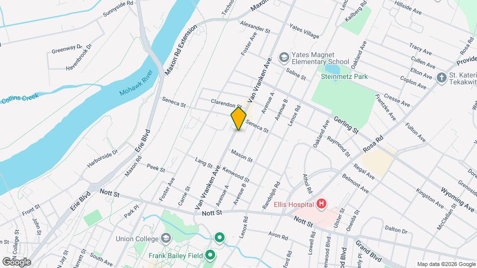 1738 Van Vranken Ave. Map and Location Details