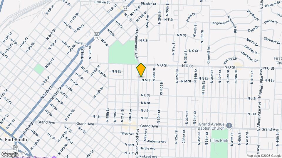 1500 N Greenwood Ave Map and Location Details