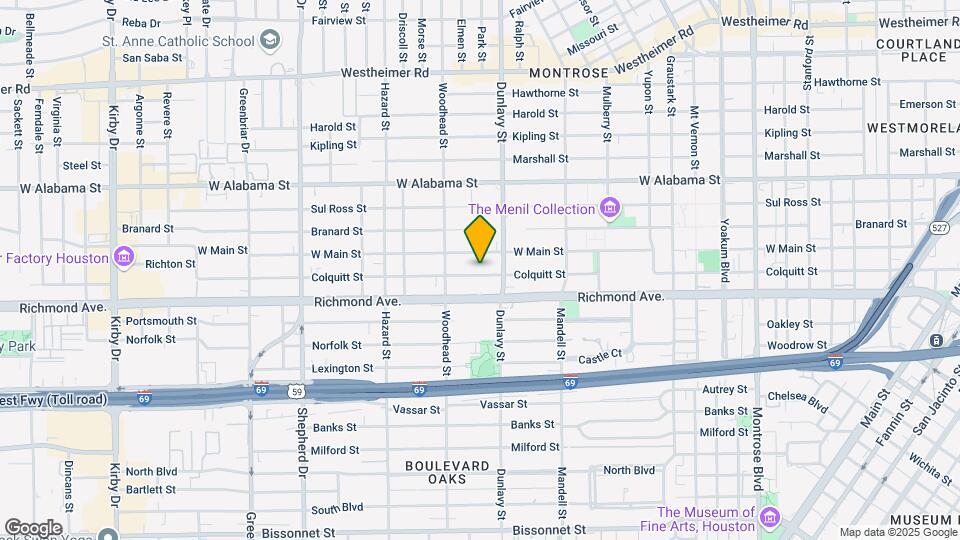 1722 Colquitt St-Unit -5 Map and Location Details