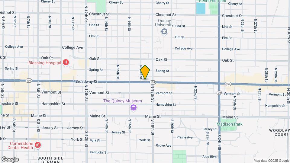 1851 Broadway St, Unit 202 Map and Location Details