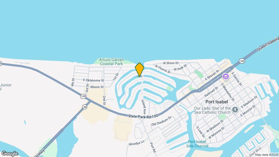 1342 Harbor Island Dr Map and Location Details