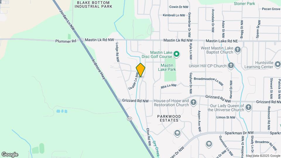 3201 Delia Ln NW Map and Location Details