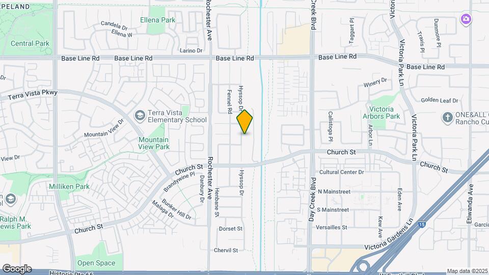 7593 Hyssop Dr Map and Location Details