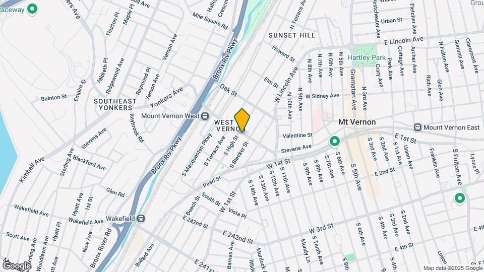 60 Mt Vernon Ave Mapa y Detalles de la Ubicación