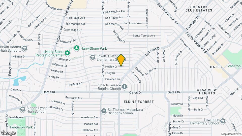 2916 Healey Dr Map and Location Details