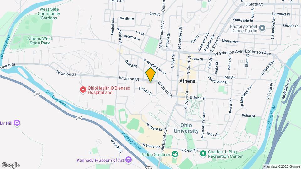 Athens Station Apartments Map and Location Details