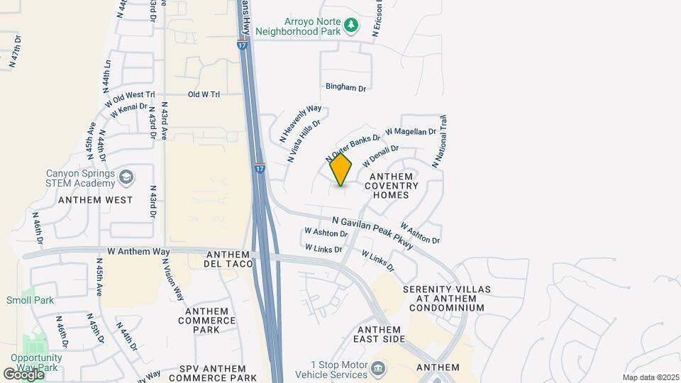 42920 N Raleigh Ct Map and Location Details