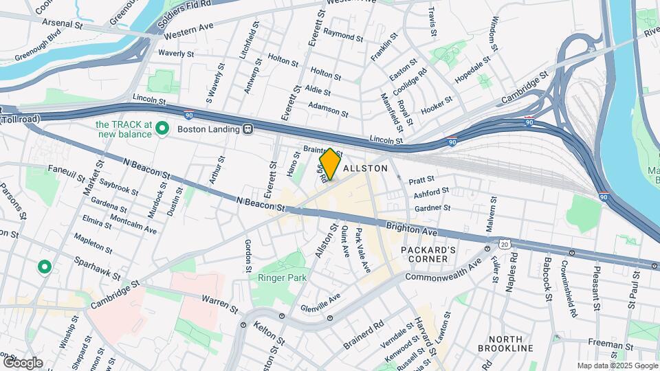 441 Cambridge St, Unit 7 Map and Location Details