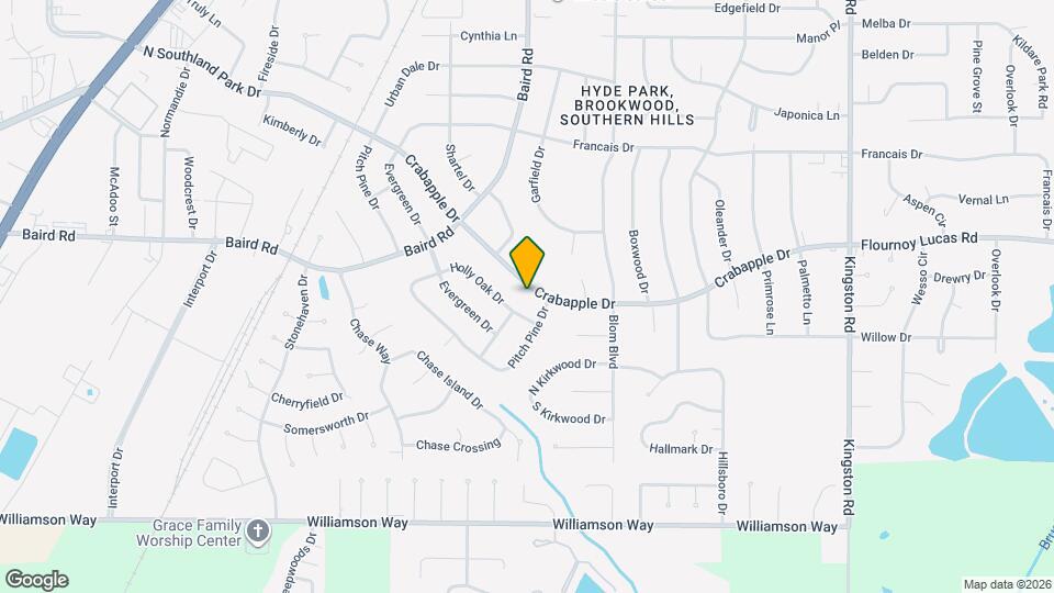 2031 Crabapple Dr Map and Location Details