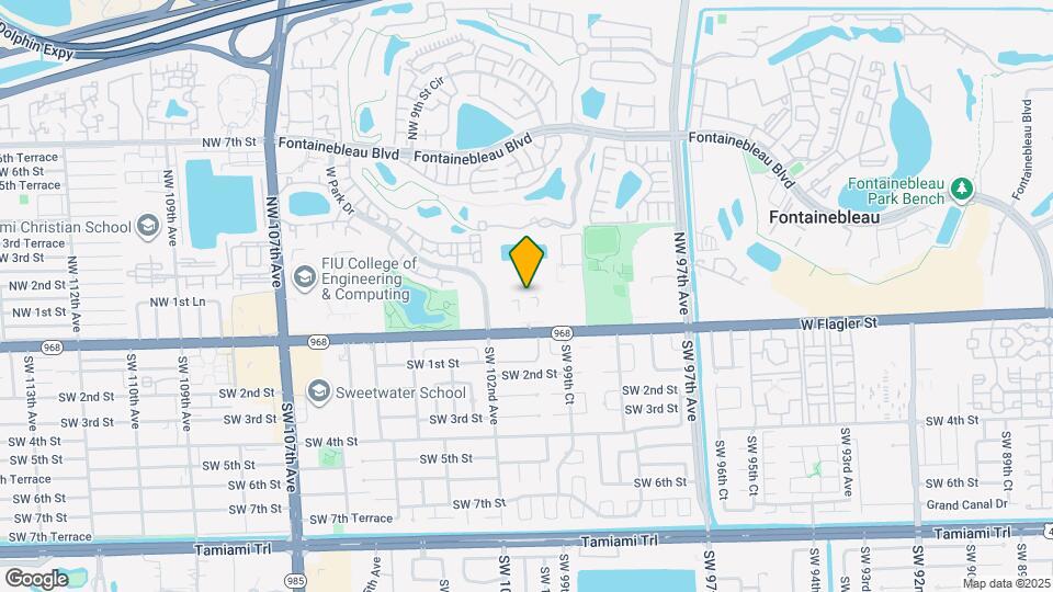 1023 NW 100th Ave Map and Location Details