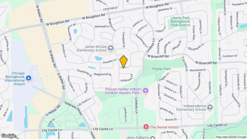 1013 W Briarcliff Rd Map and Location Details