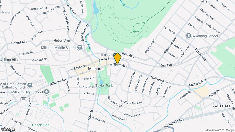 290 Millburn Ave Map and Location Details