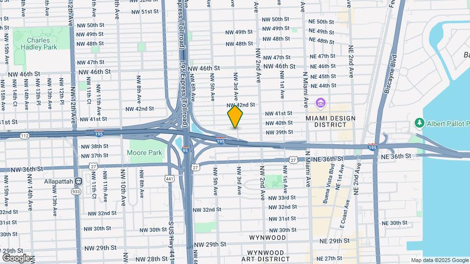 3902 NW 3rd Ave Map and Location Details