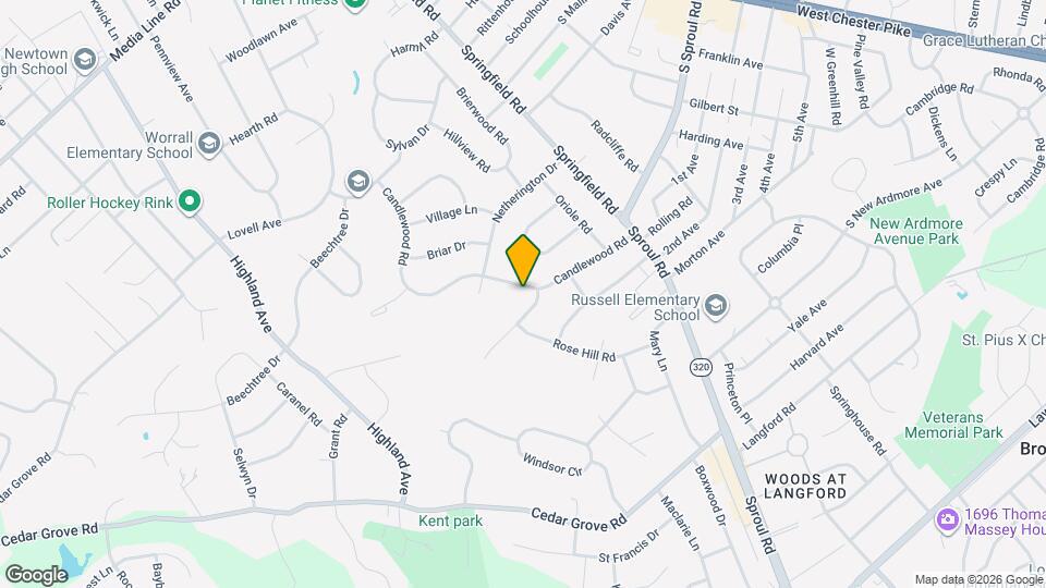 331 Candlewood Rd Map and Location Details