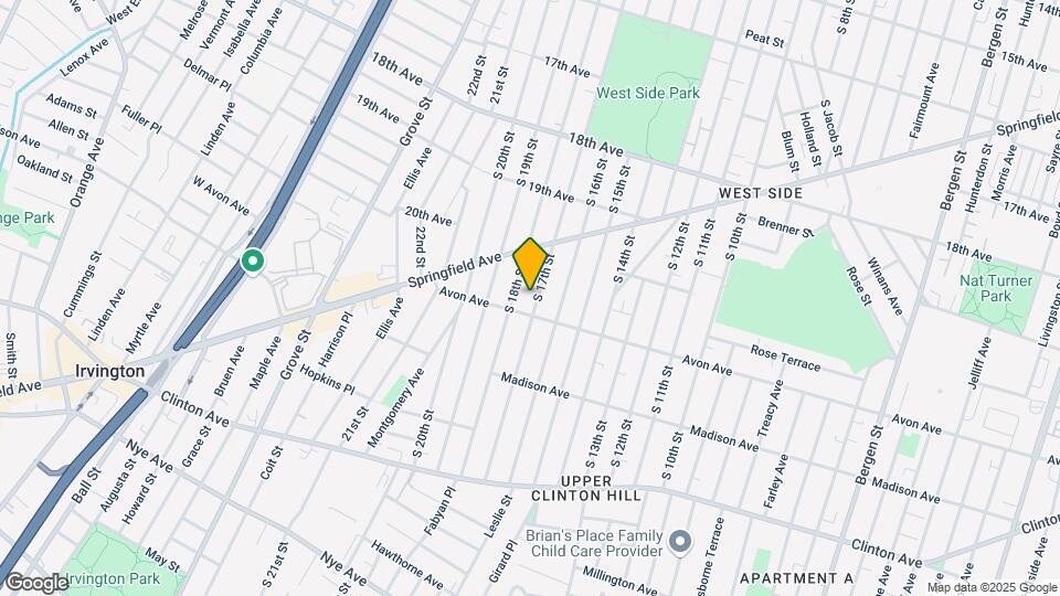 787 S 17th St Map and Location Details