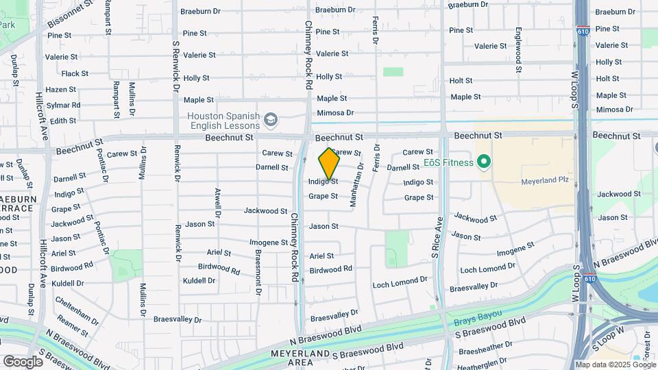 5227 Indigo St Map and Location Details