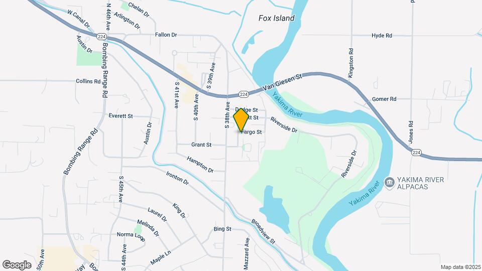 3695 Fargo St, Unit B Map and Location Details