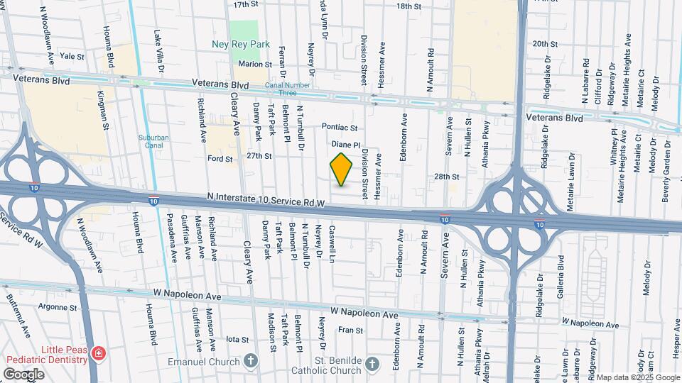 3733 Saratoga Dr Map and Location Details