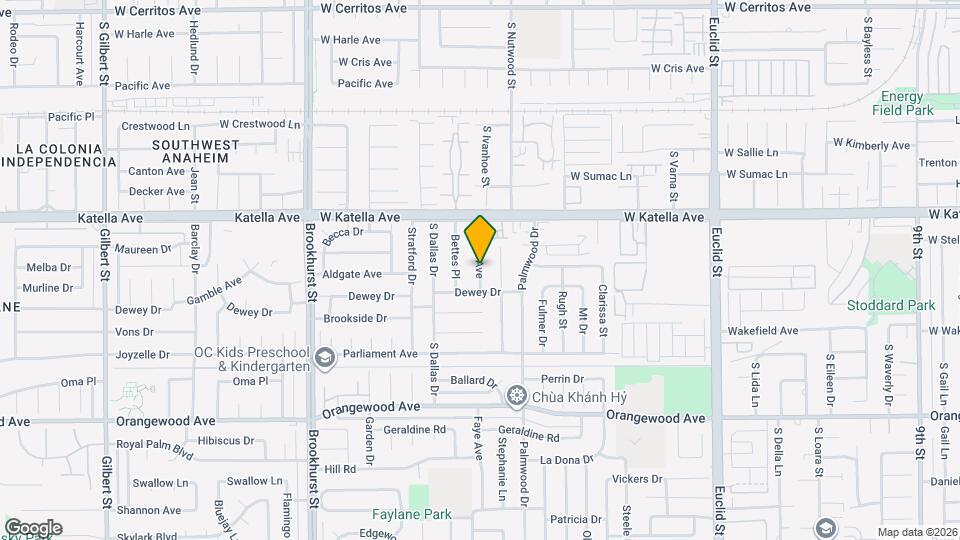 11135 Faye Ave Mapa y Detalles de la Ubicación