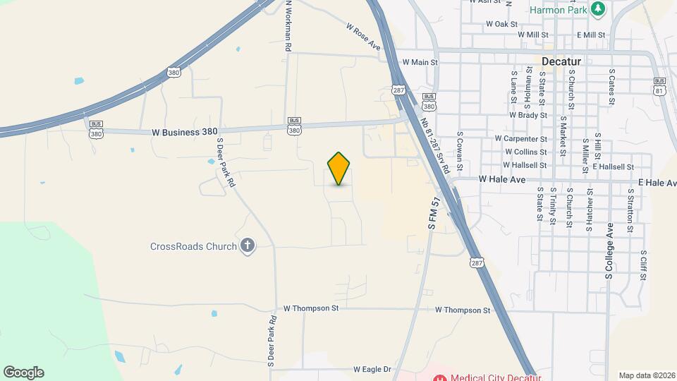 1219 Rockwater Dr Map and Location Details