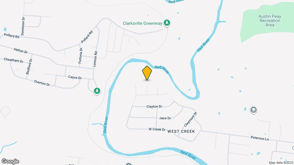 2009 W Creek Ct Map and Location Details